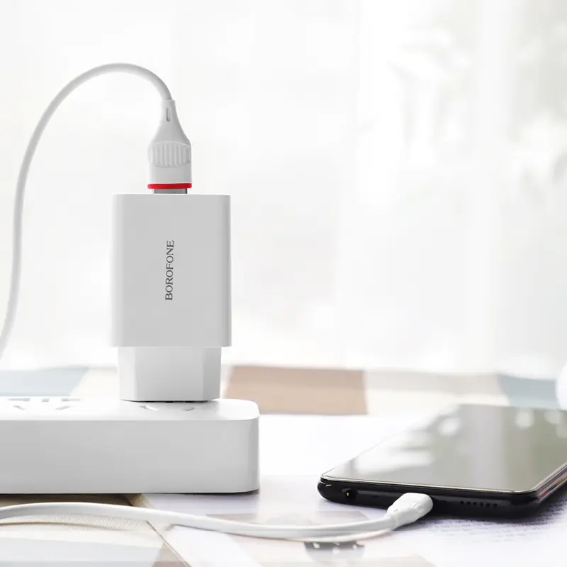 borofone-ba21a-long-journey-single-usb-port-qc30-wall-charger-eu-set-with-micro-usb-cable-overview.webp