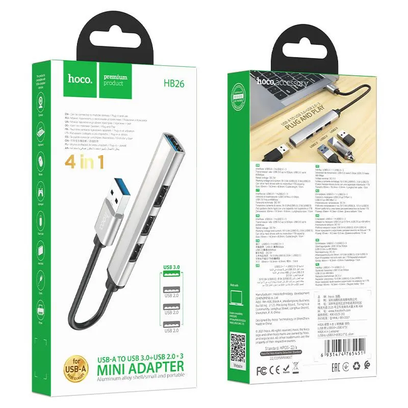 Hoco-HB26-USB-3.0-Hub-Mini-Adapter-4.webp